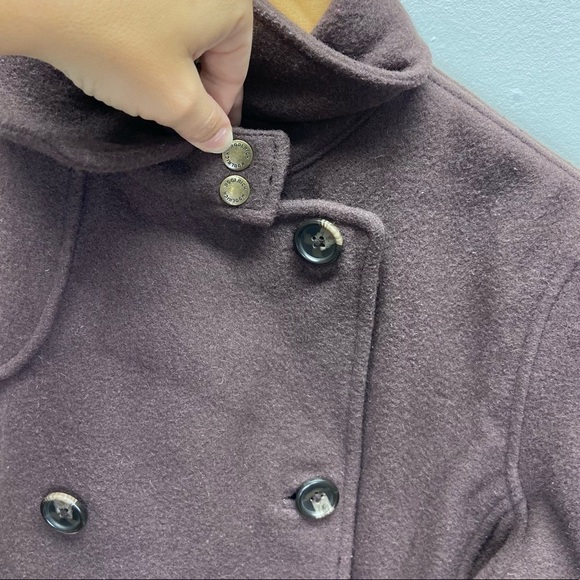 Woolrich Womens Double Breasted Wool Jacket Sz S - Picture 4 of 8